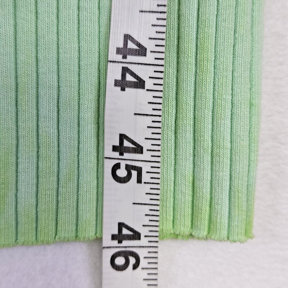 Cotton Citizen Ibiza Midi Dress S Lime Mix Ribbed Coastal Beachy Made in USA NEW - Picture 15 of 15